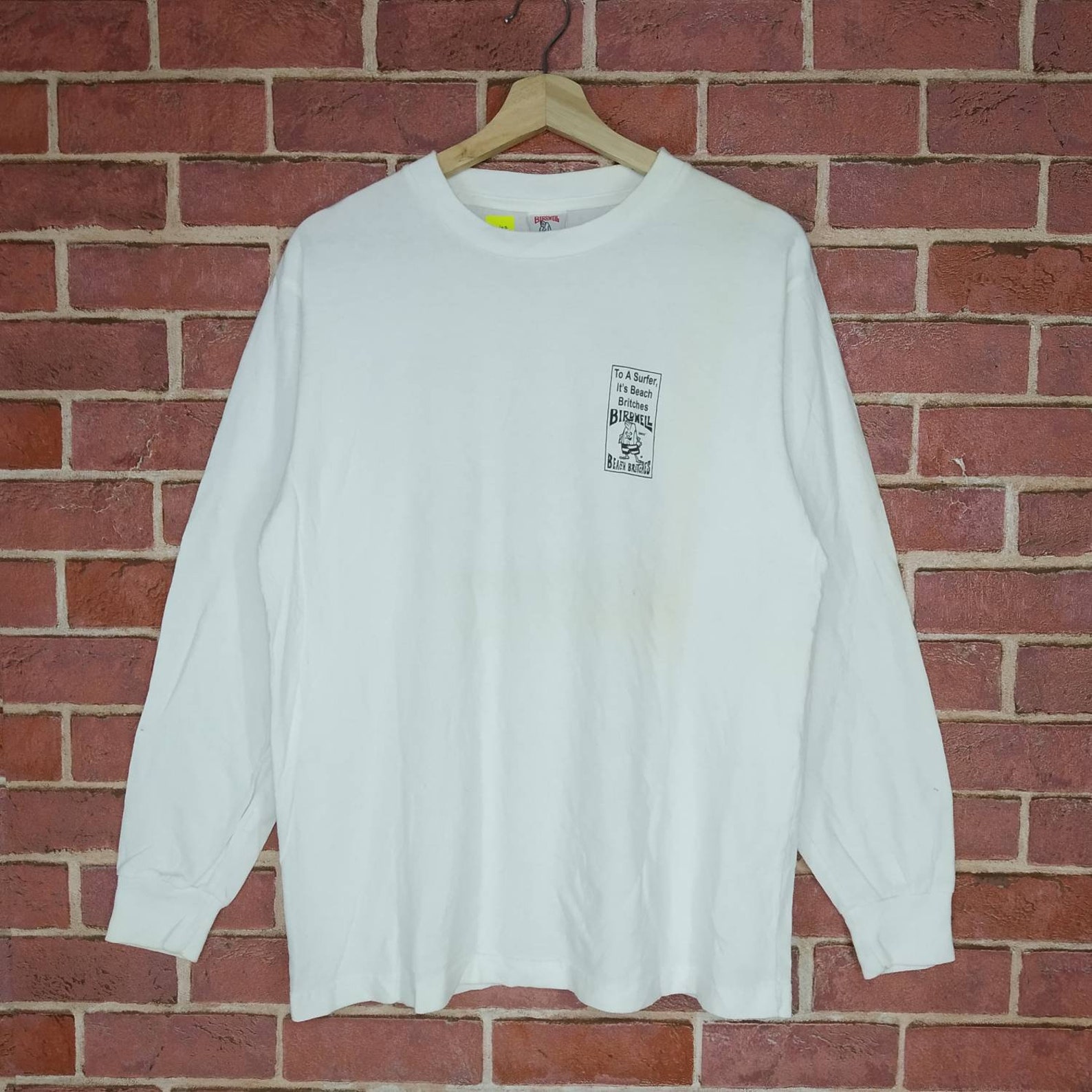 Vintage 90s Birdwell Beach Britches Surfer Surf Long Sleeve Etsy