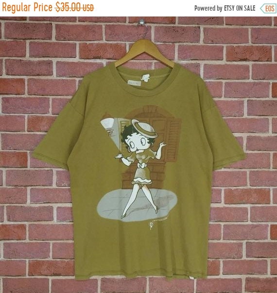 Vintage 90s Betty Boop Animated Cartoon T-shirt