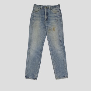 Rozmiar 30 Wrangler Stone Wash Denim Jeans Faded Dirty Jeans Wrangler Jeans zdjęcie 1