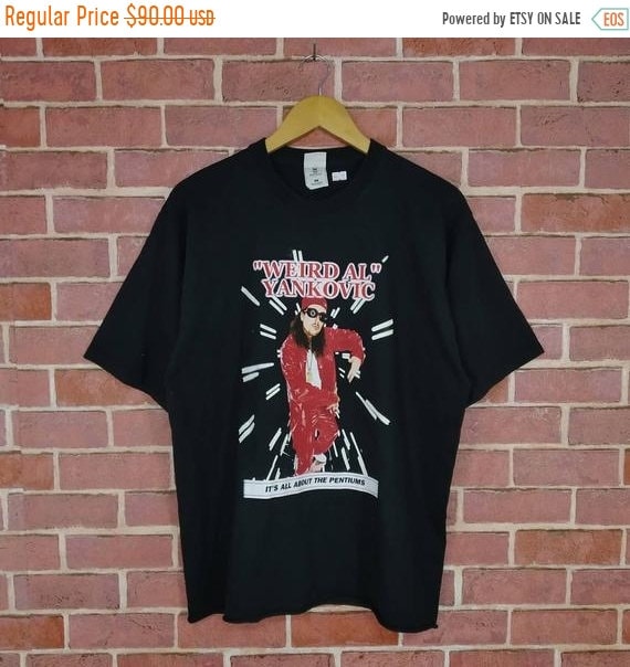 ヴィンテージ 90年代 ウィアード アル ヤンコビック アメリカ人