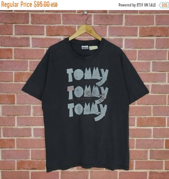 Vintage 90s the Who Tommy Band Concert T-shirt - Etsy