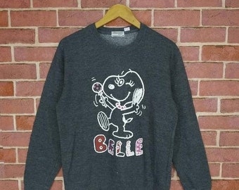 Rare!! Snoopy Cartoon Character Sweatshirt Medium size