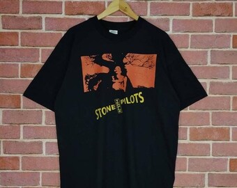 Vintage Stone Temple Pilots Band Concert Tour T-shirt XL Size - Etsy Vintage Stone Temple Pilots Band Concert Tour T-shirt XL Size - Etsy