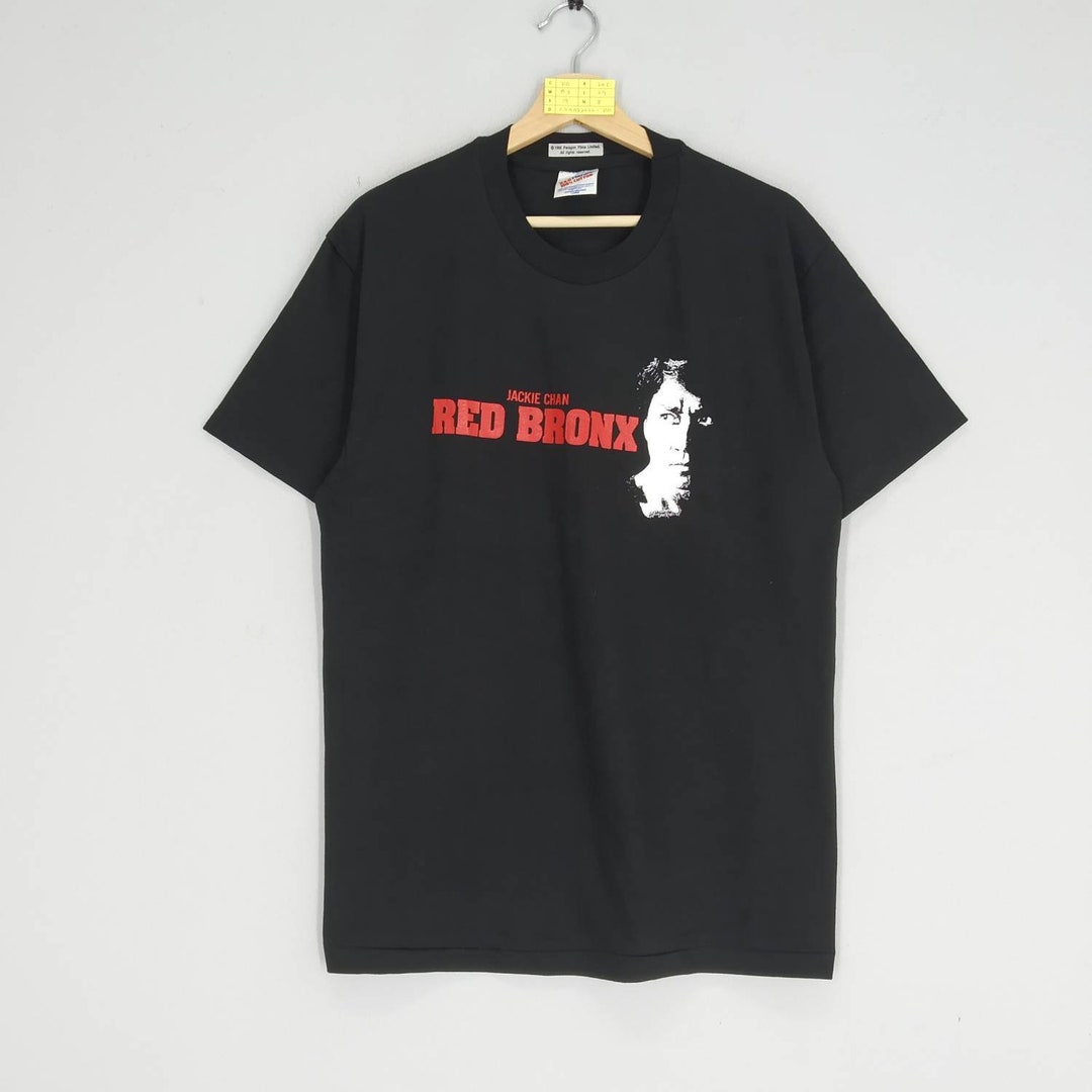 ビンテージジャッキーレッドブロンクス Tシャツ ジャッキーチェン 古着 映画 M Yahoo!オークション - レッドブロンクス ロンT Tシャツ