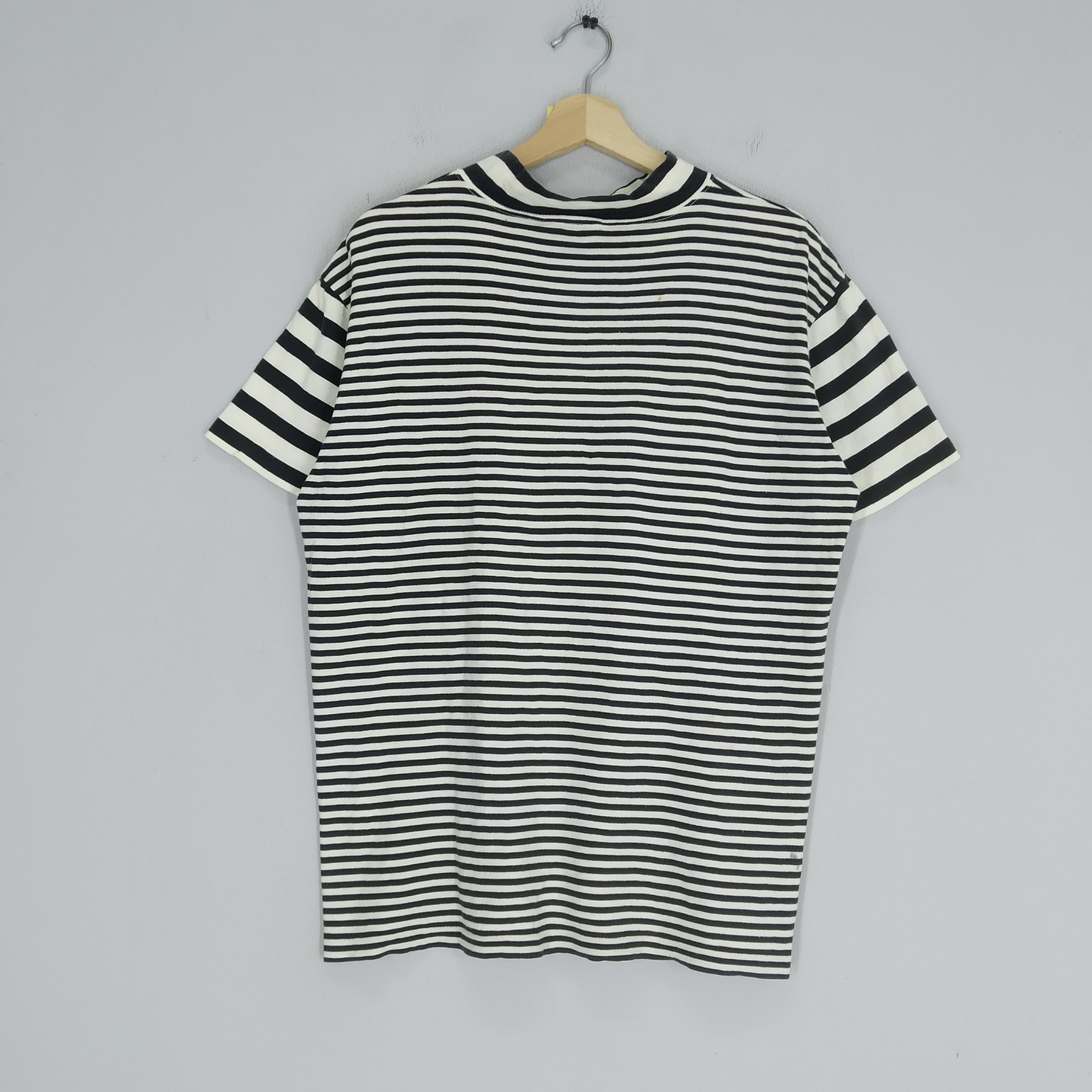 Vintage Hai Sporting Gear Border Stripes Issey Sport Tshirt IS