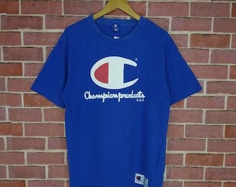 Champion Products Sport-T-shirt met groot logo, uniseks, grote maat