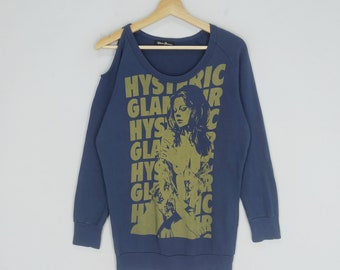 Vintage Y2K Hysteric Glamour V-neck Tee Vintage 2000s Size Medium