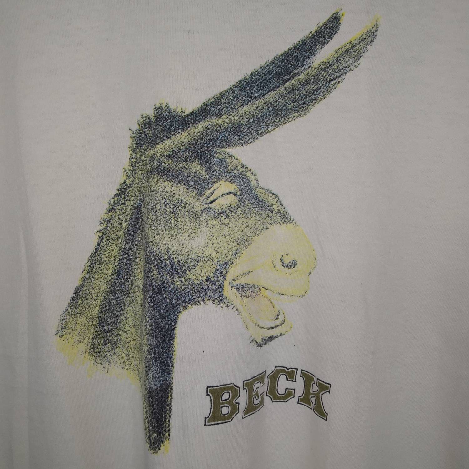 Vintage 90s Beck Odelay American Band Promo T-shirt Unisex Medium