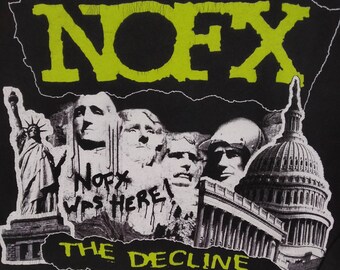 ヴィンテージ 00年代 Nofx パンクロックバンド コンサート Tシャツ