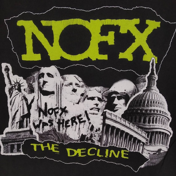 ヴィンテージ 00年代 Nofx パンクロックバンド コンサート T