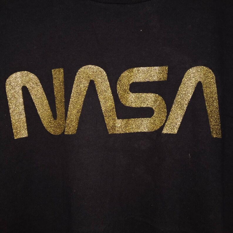 Vintage 90s NASA Logo T-shirt Unisex Size L