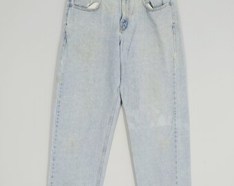 Vintage 90s Denime Orizzonti Japan Denim Jeans Button Style