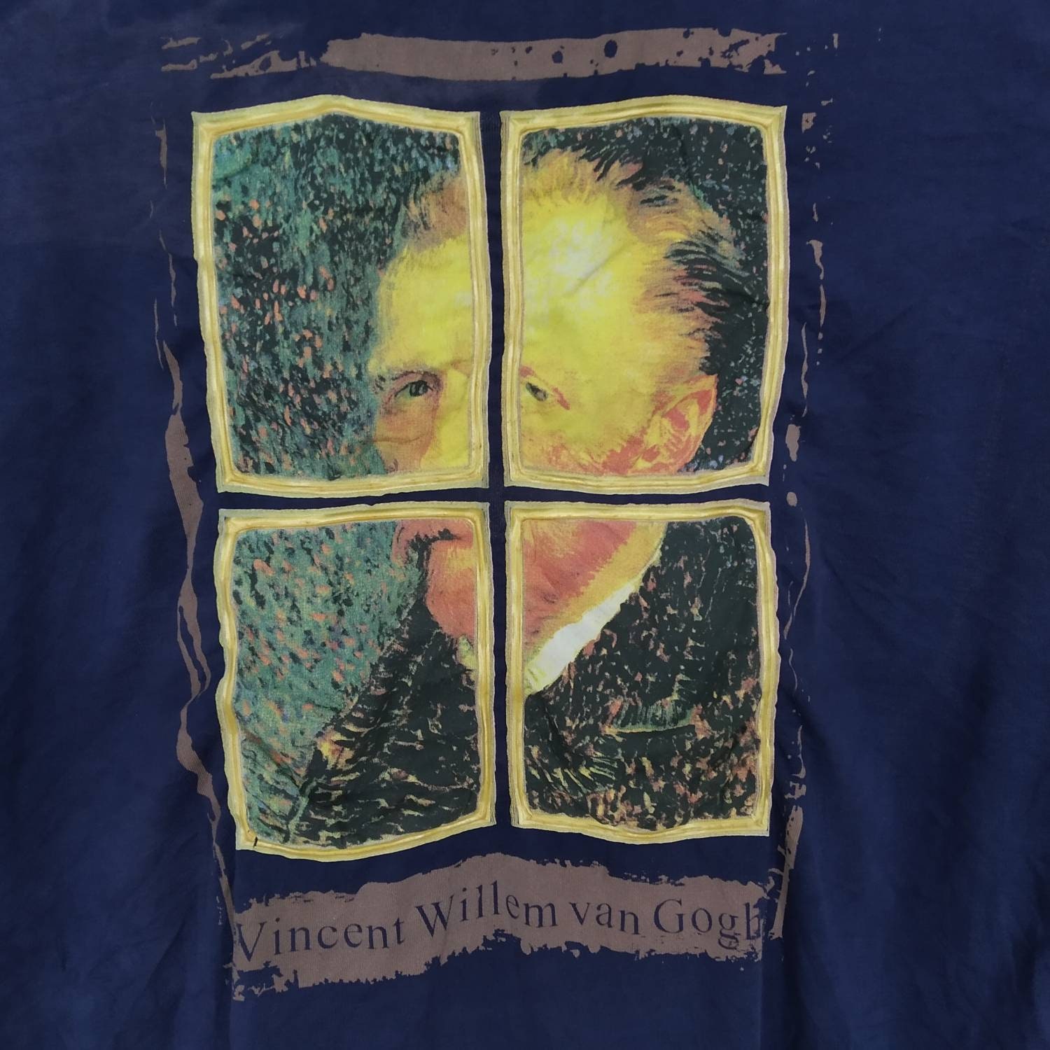 Rare Vincent Van Gogh Painting Artwork Nice Design Tshirt Medium Size Etsy