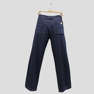 Vintage Buckle Back Trousers - Etsy