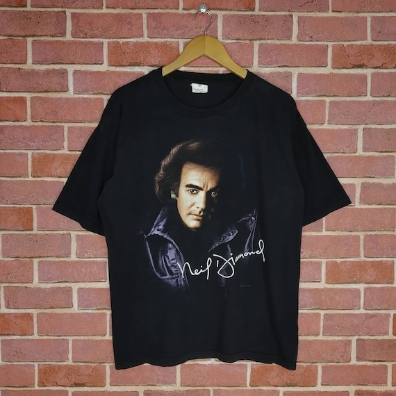 Vintage 90s Neil Diamond Concert Tour T-shirt - image 1