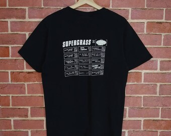 Vintage 90s Supergrass Alternative Rock Britpop Band Promo Music