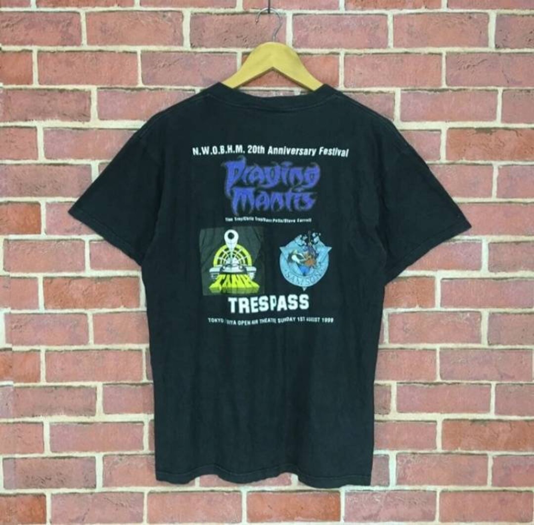 Vintage Praying Mantis Heavy Metal Band Concert Tour T-shirt - Etsy