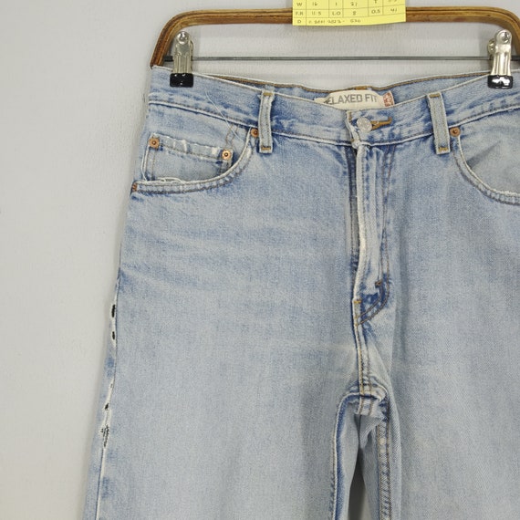 Size 32 Vintage Levi's 550 Relaxed Fit Denim Jean… - image 5
