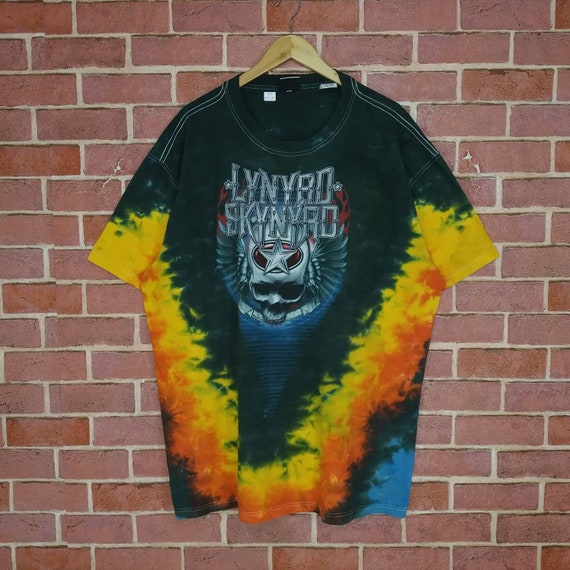 Rare Lynyrd Skynyrd American Hard Rock Band Tye Die Music - Etsy