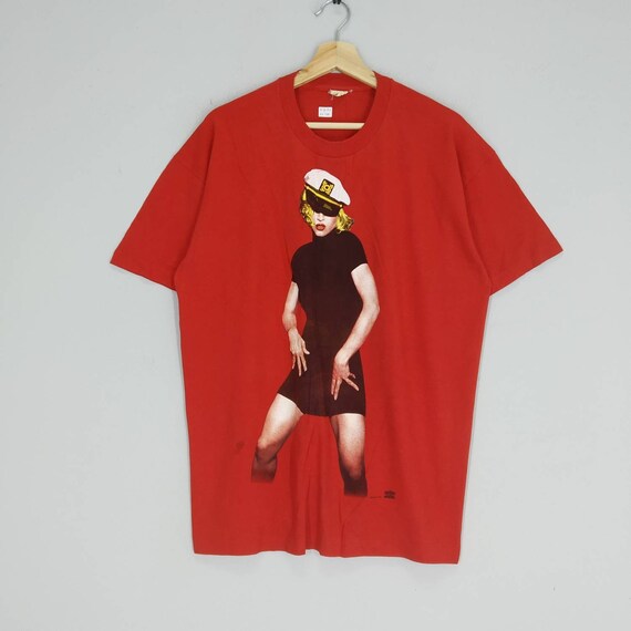 Vintage 90s 1993 Madonna the Girlie Show Big Print Album Tour 