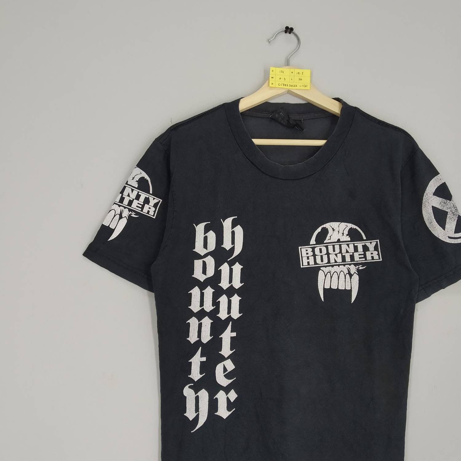 Rare!! Bounty Hunter Black T-shirt Medium Size Bounty Hunter