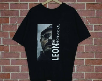 Vintage Leon The Proffesional Graphic T Shirt Size XL
