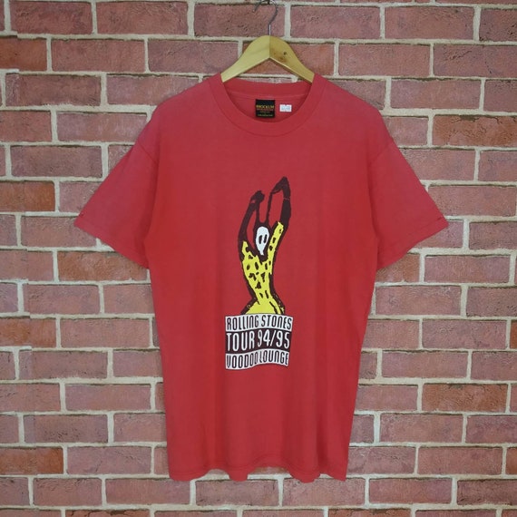 Vintage 90s the Rolling Stones Voodoo Lounge Band Rock Concert 