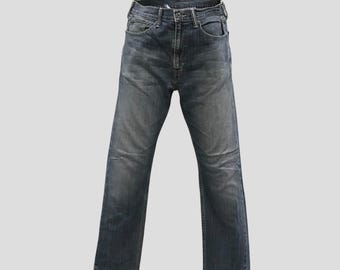 Levi's Red Stitch Straight Fit Jeans W34: Unique Vintage Style - Etsy