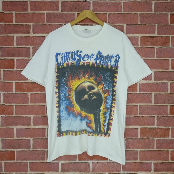 Vintage 90s Circus Of Power American Rock Band Heavy Metal | Etsy