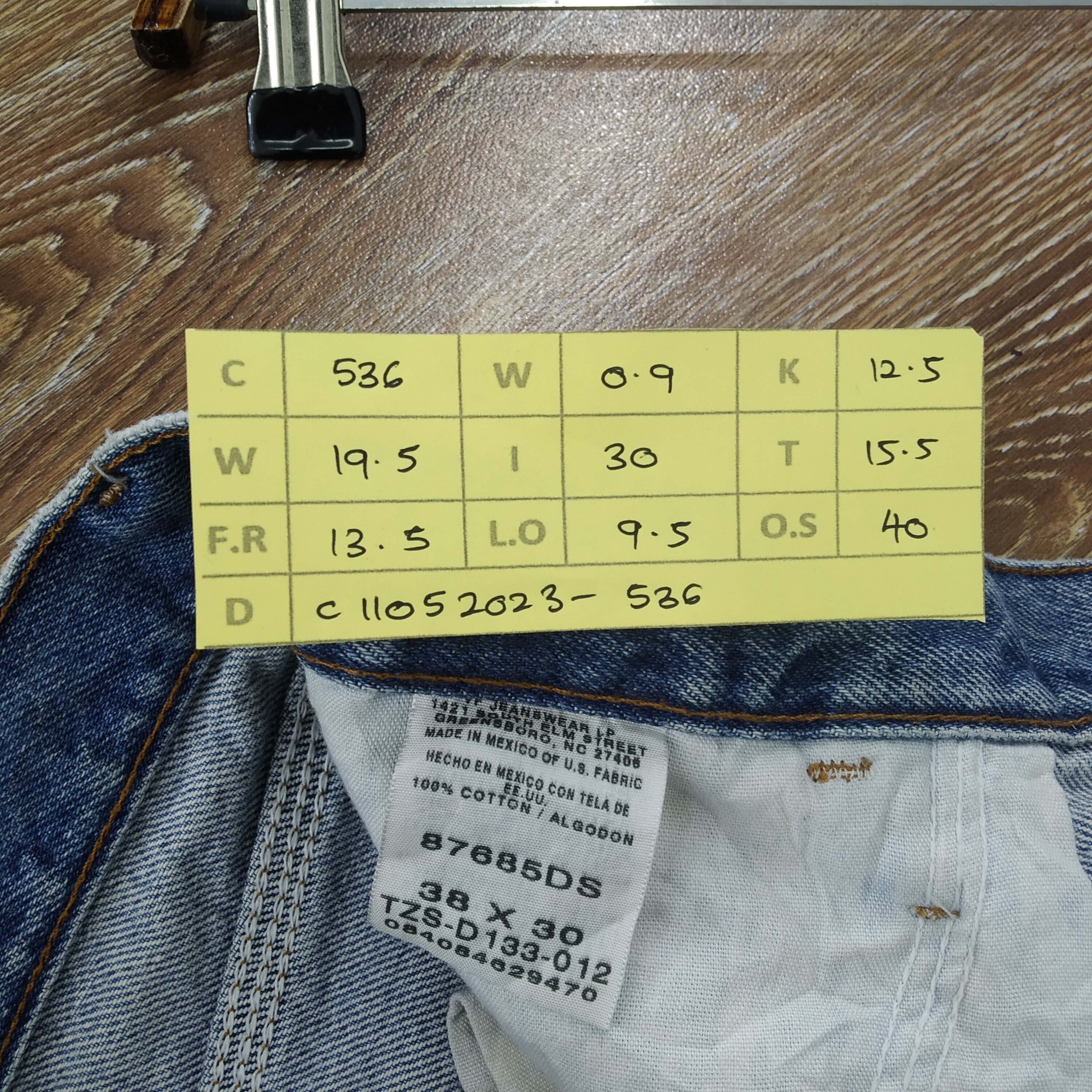 【COSYHARU】Ford Vintage Washing Long Wide Denim Ford Vintage Washing Long Wide Denim - COSYHARU | 60