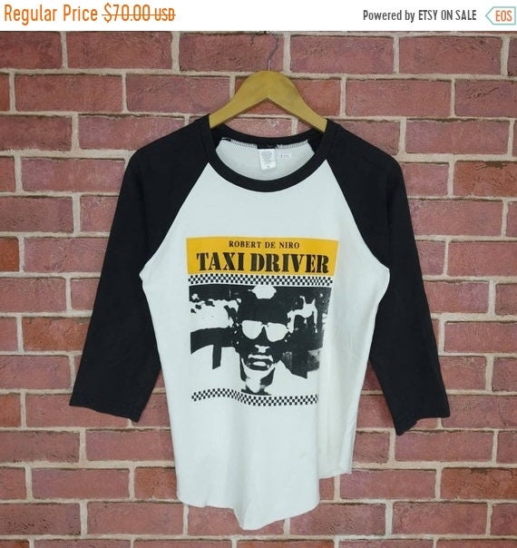 Vintage Taxi Driver Robert Denero Movie T-shirt