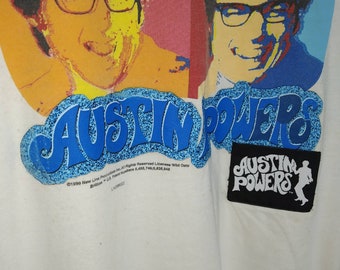 Vintage 90s Austin Powers American Comedy Film Movie T-shirt - Etsy