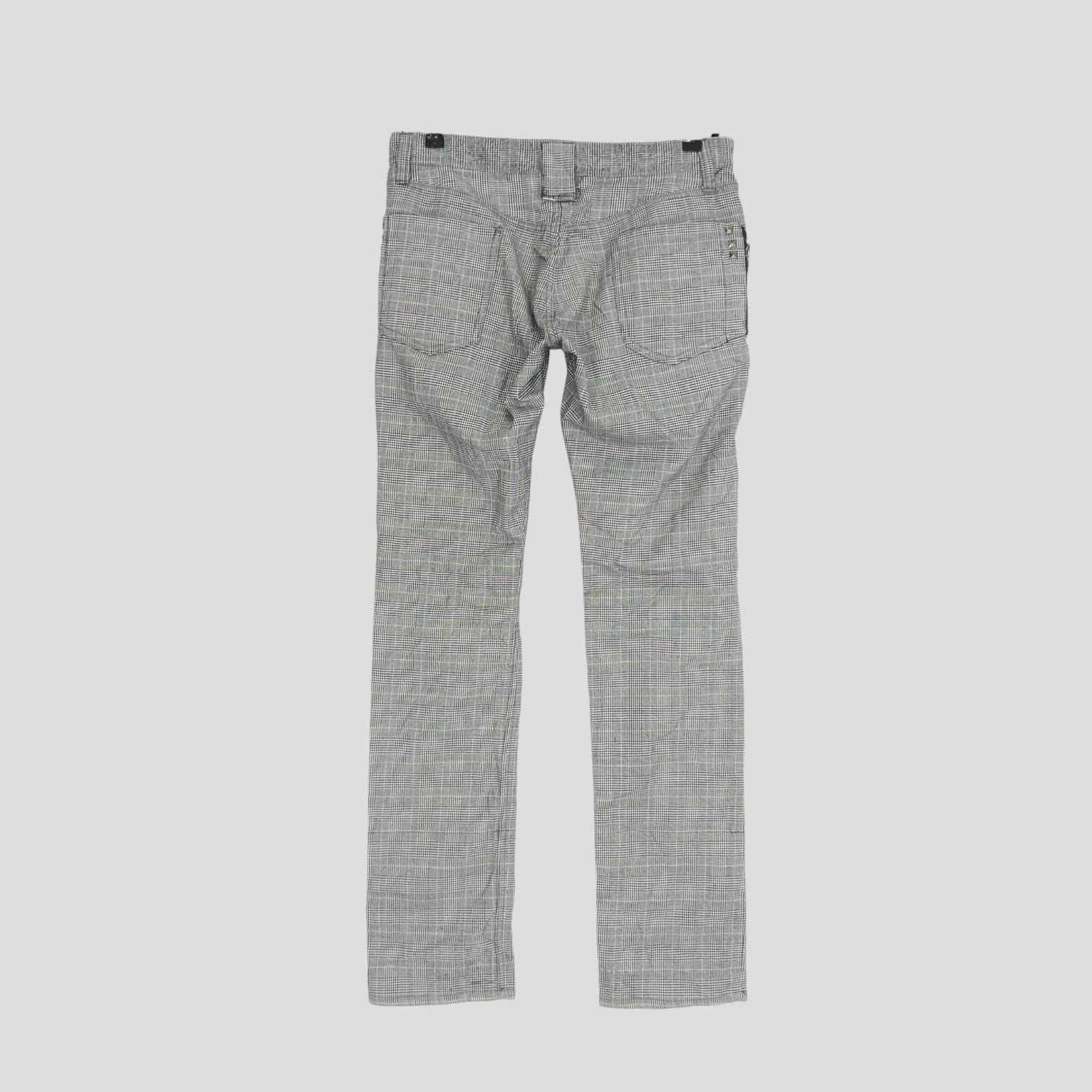 Vintage PPFM Checkered Pants Bondage Pattern Pant PPFM Japanese