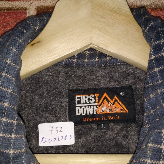First Down Zipper Jacket Three Pocket First Down … - image 7
