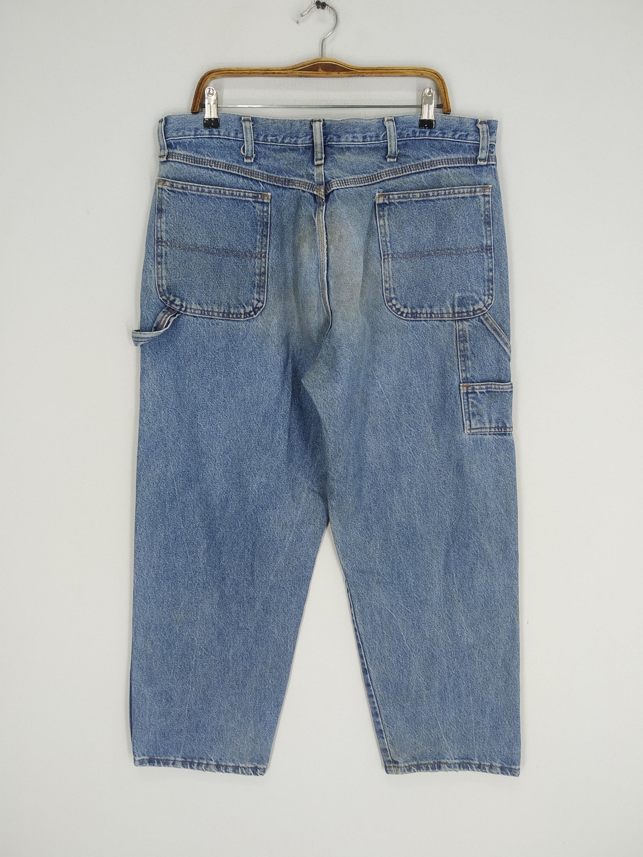 Karl Kani BAGGY WORKWEAR - Relaxed fit jeans - dirty vintage blue