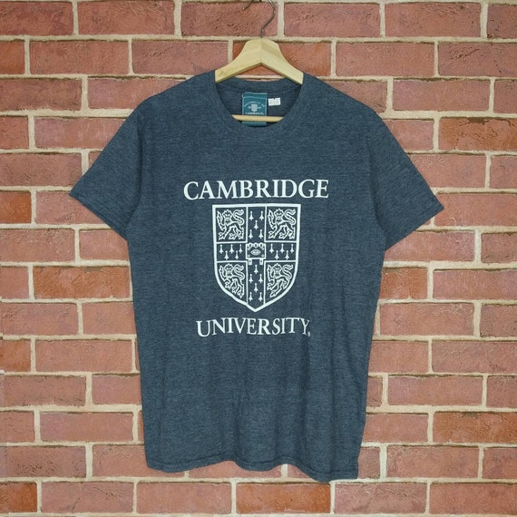 Vintage Cambridge University Logo Tshirt Unisex Medi… Gem