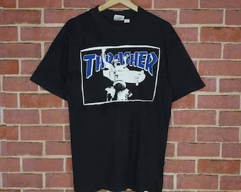 Rare Vintage 90s Thrasher Skateboard Thrasher Magazine Skate