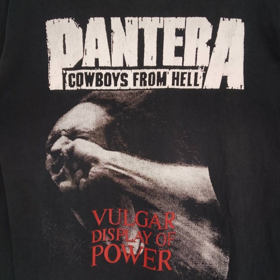 Vintage Pantera American Heavy Metal Band T-shirt… - image 4