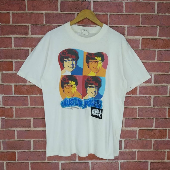90s 映画Tシャツ　オースティンパワーズ　USA製　ヴィンテージ 古着 90s USA製 AUSTIN POWERS 「Dr. Evil」 オールド 映画