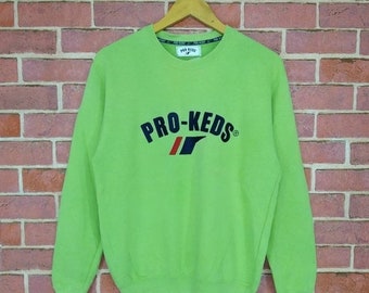 PRO KEDS Big Logo Embroidery Style Sweatshirts Medium size