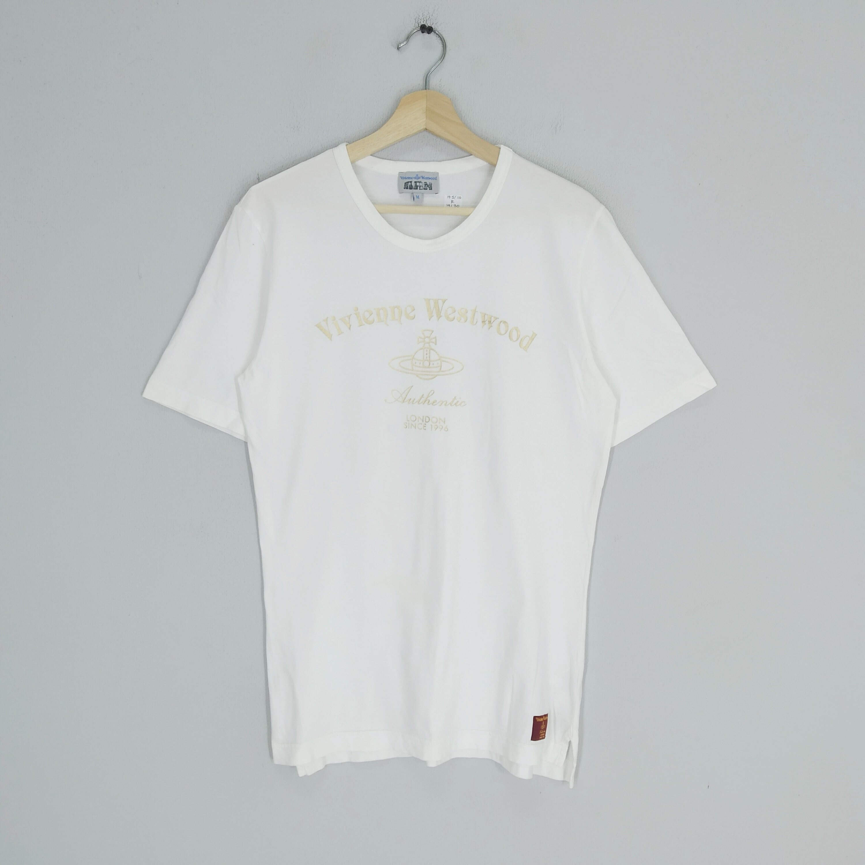 Vivienne Westwood ホワイト Tシャツ Vivienne Westwood London Designer White Crew T-shirt