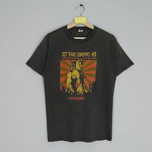 At.the.drive-in Vintage Tour T-shirt 2000 Size L - Etsy