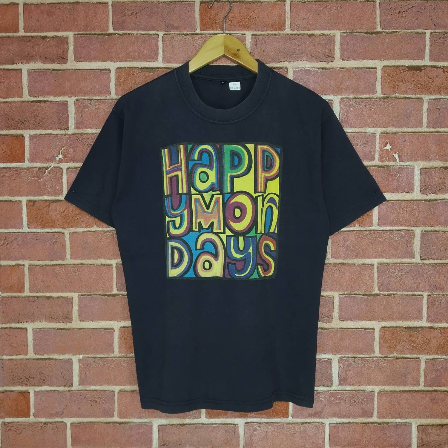 I Don't Like Mondays. Tシャツ サイン I Don't Like Mondays. x ®Label Organic Message T-Shirt