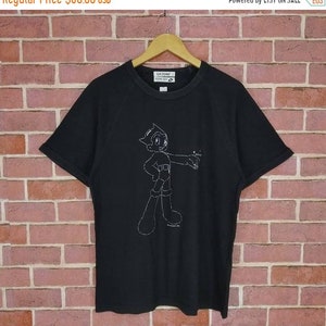 ヴィンテージ 鉄腕アトム 日本のアニメ マンガ 漫画 サイエンスフィクション Tシャツ 大きいサイズ