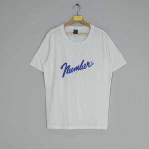 Number (n)ine AW02 Nowhereman Brown T Shirt Medium Takahiro