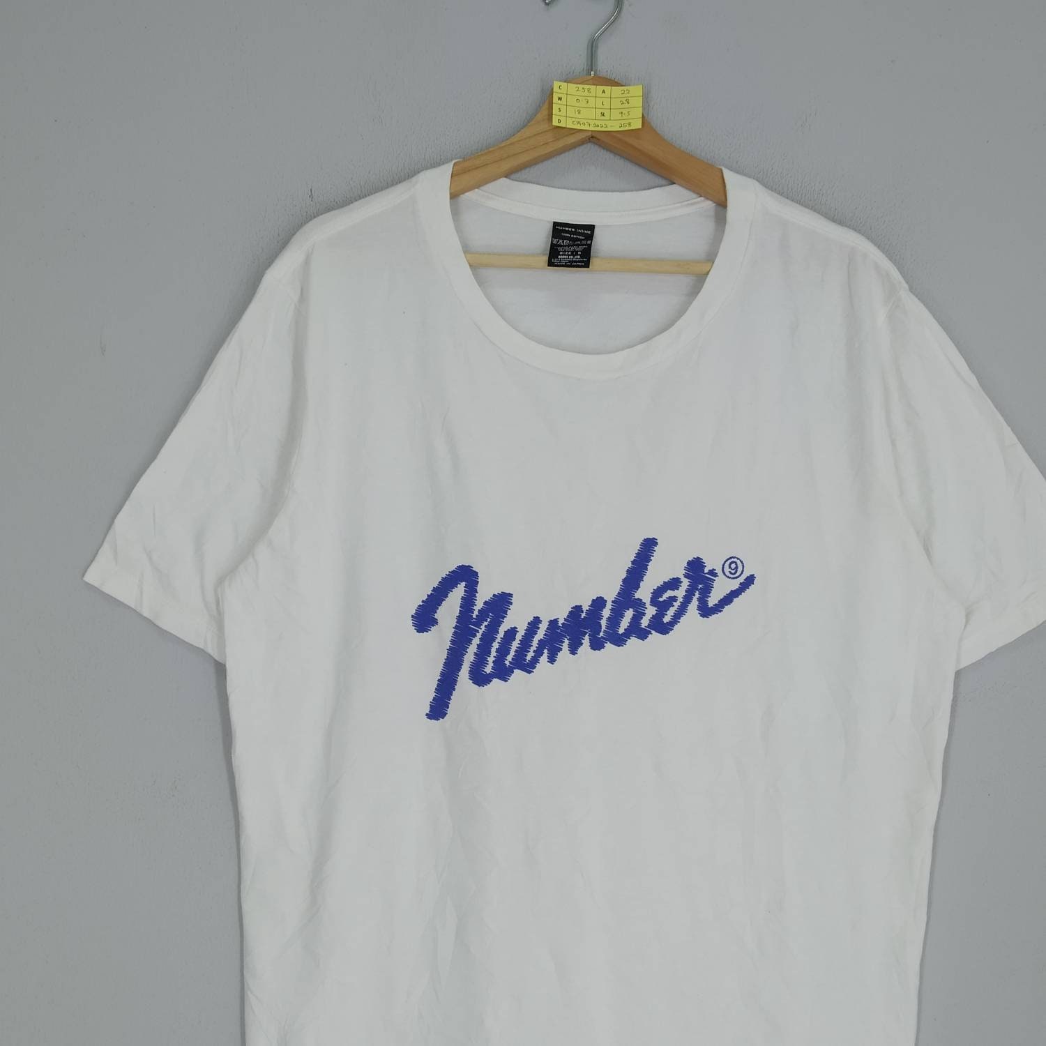 激レア 宮下貴裕 Number (n) ine バンドTシャツ 元ナンバーナイン