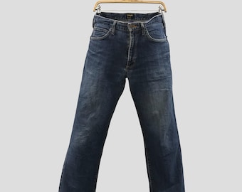 Vintage 90s Denime Orizzonti Japan Denim Jeans Button Style