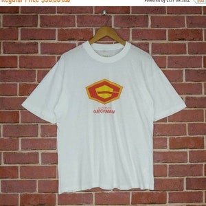 ヴィンテージ科学忍者隊ガッチャマン日本アニメ漫画マンガ Tシャツユニセックス大きいサイズ