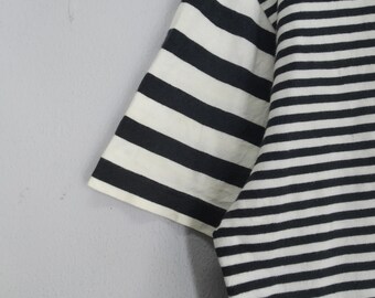 Vintage Hai Sporting Gear Border Stripes Issey Sport Tshirt IS