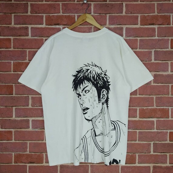 T-Shirt Slam Dunk Anime – Uomo E Donna, Nera, Stile Giovanile, Adatta Per Tutte Le Stagioni E Attività Sportive